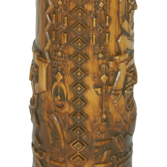 2 for/ $25 Whirley Tiki Plastic Drink Cruise Ship Tumbler Lid Straw Raised Hut - Picture 6 of 11